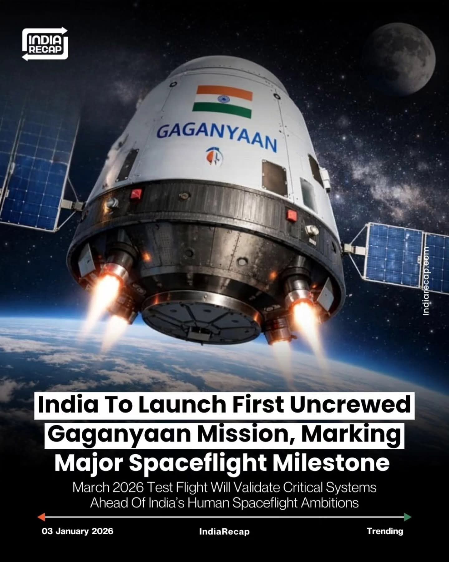 ISRO Gaganyaan Mission - India's Spaceflight Milestone